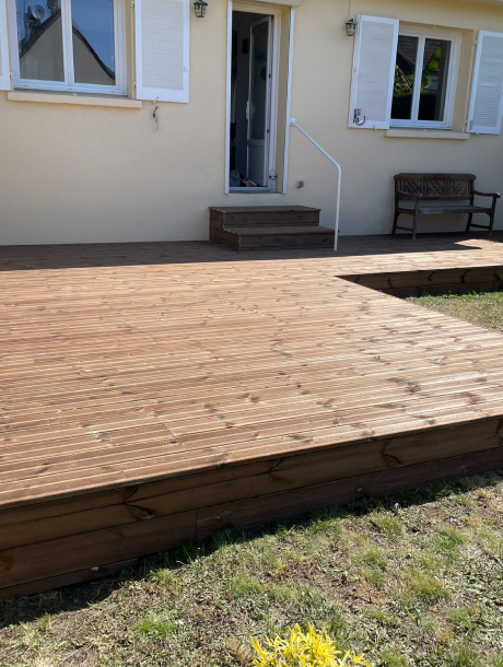 Thomas Leplumey Menuisier Saint Pair Sur Mer Terrasse Apres 1